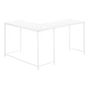 Monarch I 7395 58" Computer Desk - White/White IMAGE 5