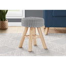Monarch I 9013 Ottoman - Grey/Natural IMAGE 2
