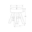 Monarch I 9013 Ottoman - Grey/Natural IMAGE 5