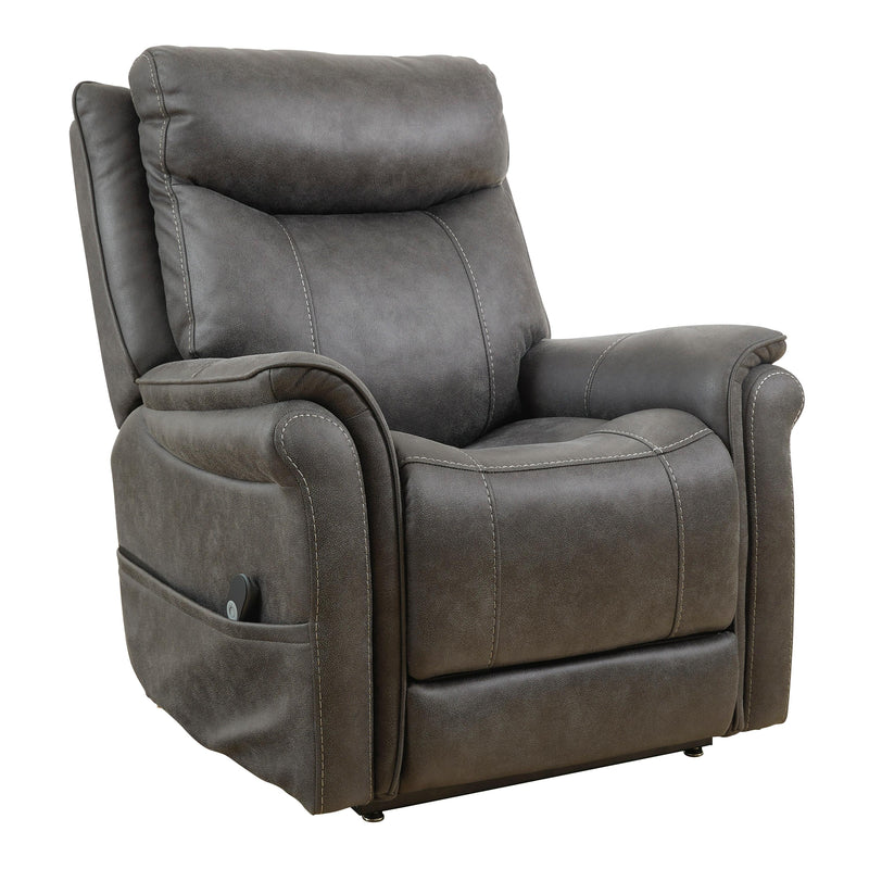 Signature Design by Ashley Lorreze Leather Look Lift Chair with Heat and Massage 8530512 IMAGE 1