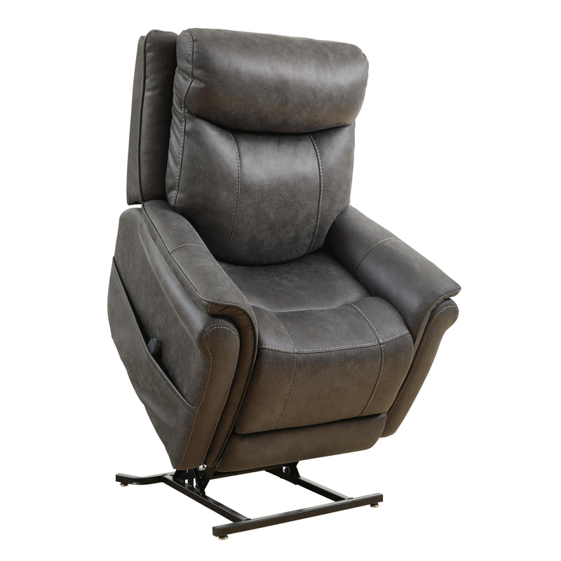 Signature Design by Ashley Lorreze Leather Look Lift Chair with Heat and Massage 8530512 IMAGE 3