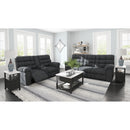  Signature Design by Ashley Wilhurst Reclining Fabric Loveseat with Console 5540394 IMAGE 15