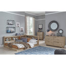 Signature Design by Ashley Oliah EB2270B2 Full Bookcase Storage Bed IMAGE 9