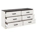 Signature Design by Ashley Shawburn EB4121-131 Six Drawer Dresser IMAGE 3