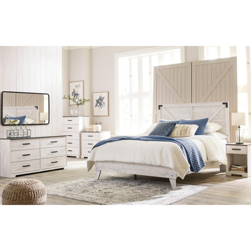 Signature Design by Ashley Shawburn Queen Panel Bed EB4121-157/EB4121-113 IMAGE 10