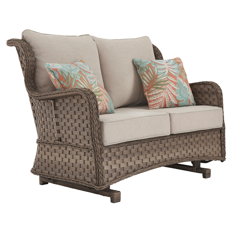 Signature Design by Ashley Clear Ridge P361-835 Loveseat Glider with Cushion IMAGE 2