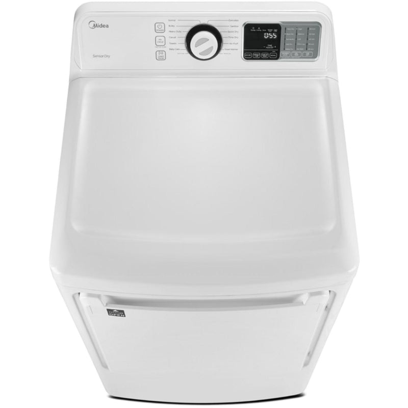 Midea 7.5 cu. ft. Electric Dryer with Sensor Dry MLE451NBWW IMAGE 6