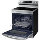  Samsung 30-inch Freestanding Electric Range with WI-FI Connect NE63A6711SS/AA IMAGE 8