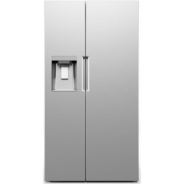 Midea 36-inch, 26.3 cu.ft. Freestanding Side-by-Side Refrigerator with External Water and Ice Dispensing System MRS26D5AST IMAGE 1