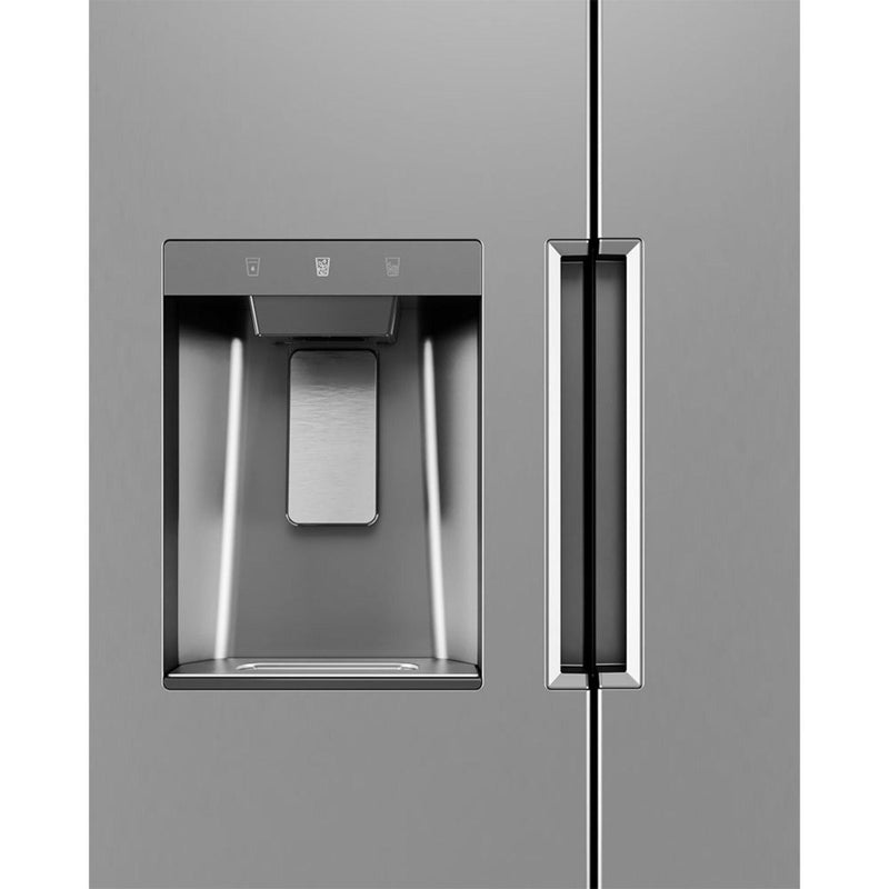 Midea 36-inch, 26.3 cu.ft. Freestanding Side-by-Side Refrigerator with External Water and Ice Dispensing System MRS26D5AST IMAGE 3