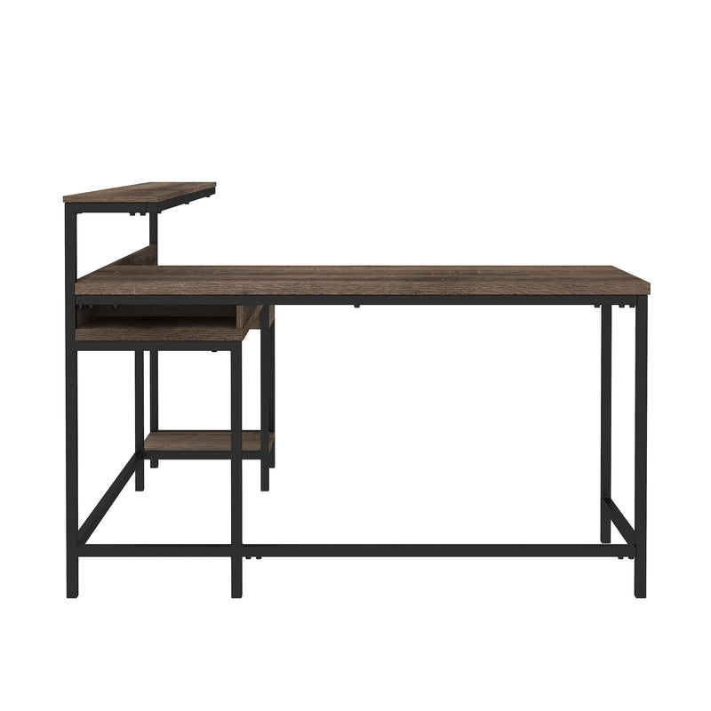 Signature Design by Ashley Arlenbry H275-24 L-Desk with Storage IMAGE 4