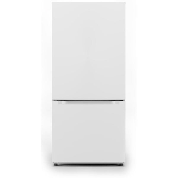 Midea 30-inch, 18.7 cu. ft. Bottom Freezer Refrigerator MRB19B7AWW IMAGE 1