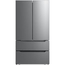  Moffat 36-inch, 22.5 cu.ft. Counter-Depth French 4-Door Refrigerator with Ice Maker MWE22FYPKFS IMAGE 1