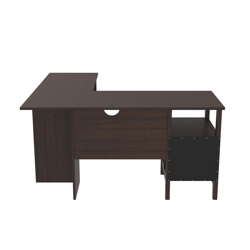 Signature Design by Ashley Camiburg H283H1 2 pc Home Office Desk IMAGE 4