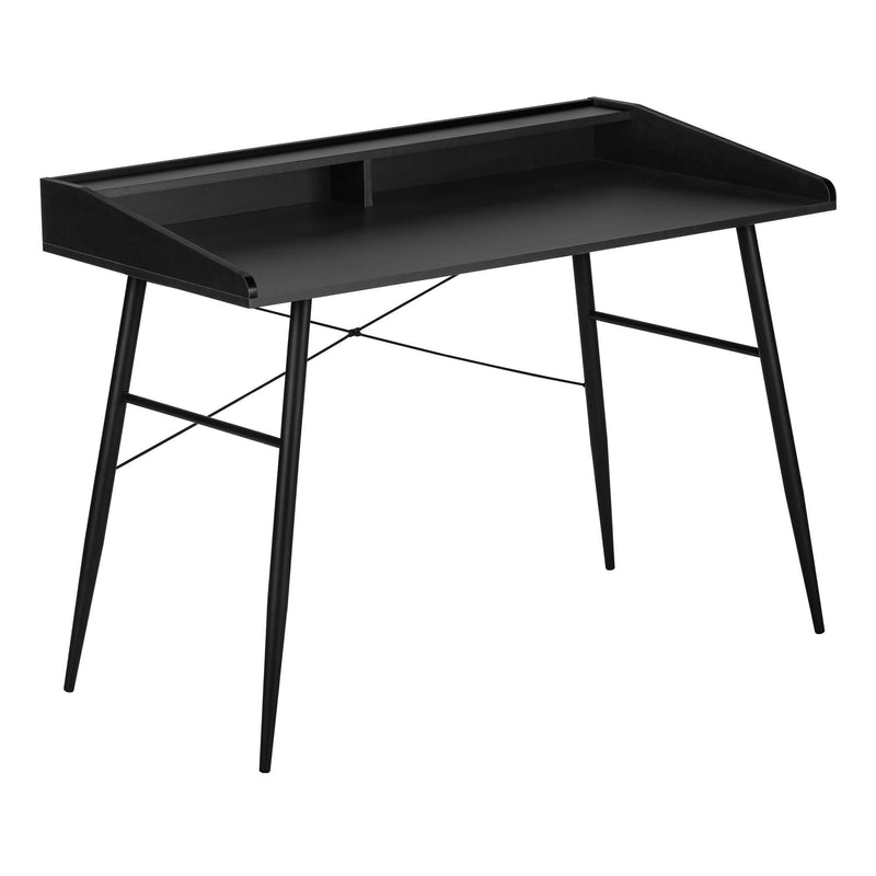 Monarch I 7537 Computer Desk - Black/Black IMAGE 1