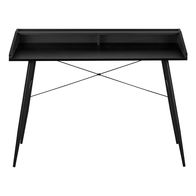 Monarch I 7537 Computer Desk - Black/Black IMAGE 2