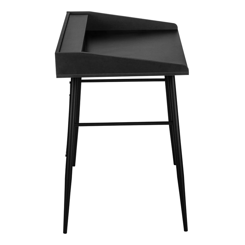 Monarch I 7537 Computer Desk - Black/Black IMAGE 4
