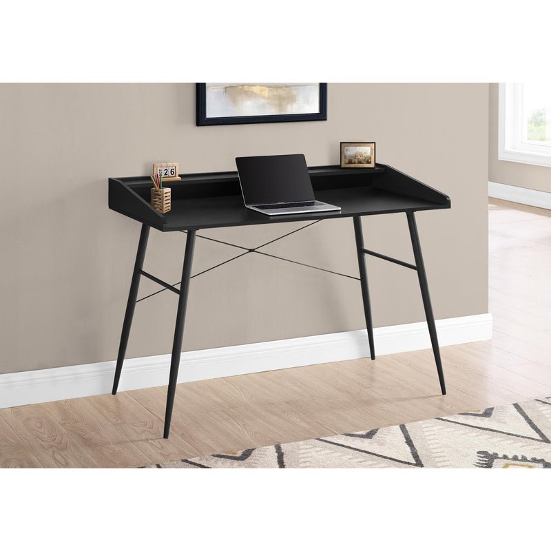 Monarch I 7537 Computer Desk - Black/Black IMAGE 8