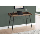 Monarch I 7538 Computer Desk - Brown/Black IMAGE 8