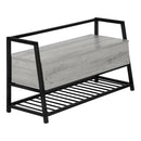 Monarch I 4500 Bench - Grey/Black IMAGE 1