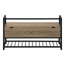 Monarch I 4501 Bench - Dark Taupe/Black IMAGE 4