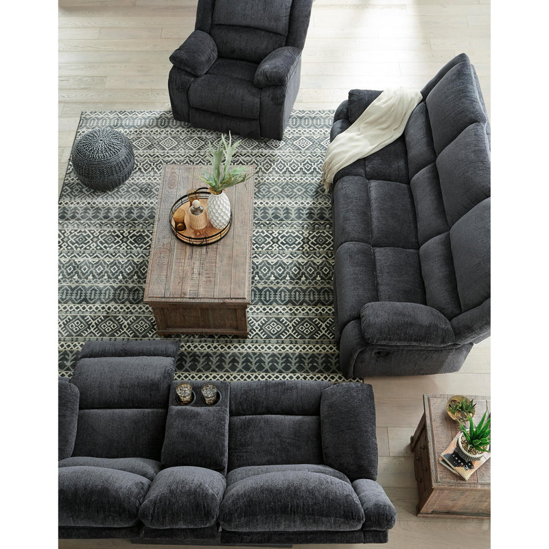 Signature Design by Ashley Draycoll Power Reclining Fabric Loveseat with Console 7650496C IMAGE 10