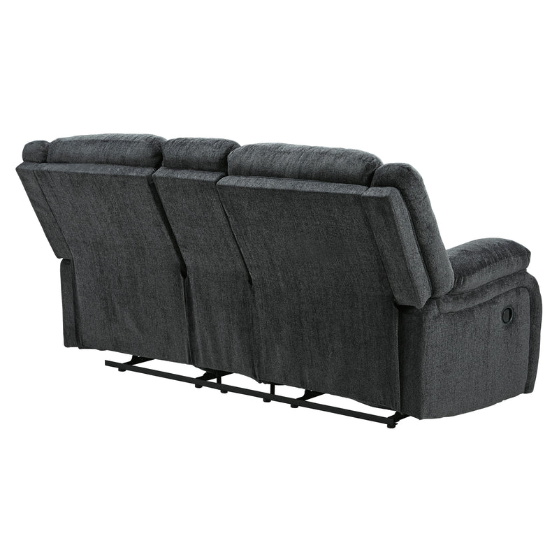 Signature Design by Ashley Draycoll Power Reclining Fabric Loveseat with Console 7650496C IMAGE 5