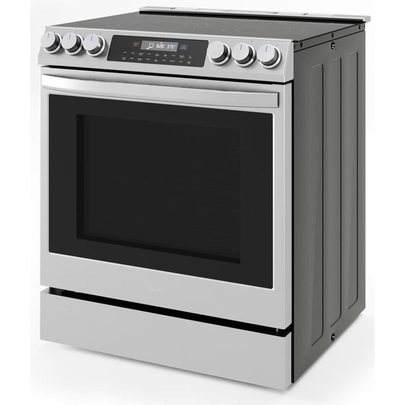 Midea 30-inch Slide-in Electric Range with True Convection MESE30S4AST IMAGE 12