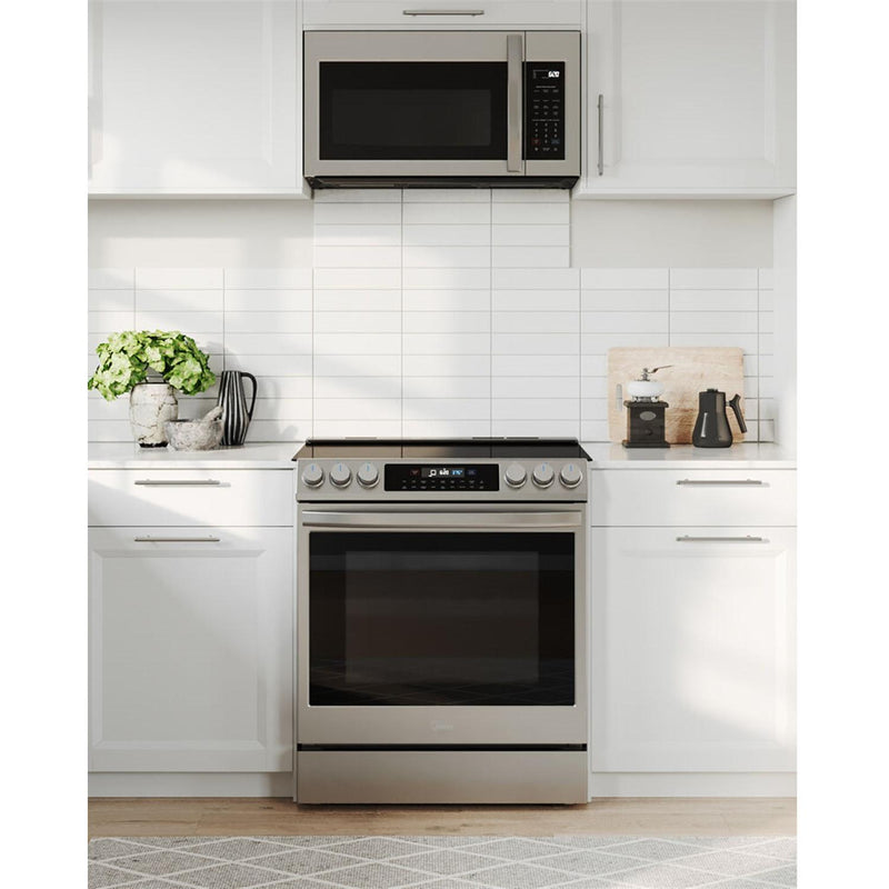 Midea 30-inch Slide-in Electric Range with True Convection MESE30S4AST IMAGE 13