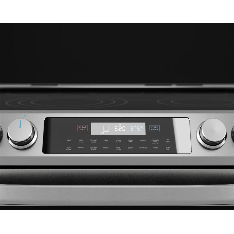 Midea 30-inch Slide-in Electric Range with True Convection MESE30S4AST IMAGE 4