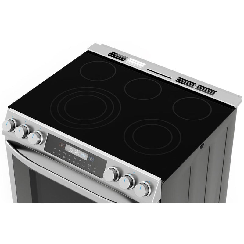 Midea 30-inch Slide-in Electric Range with True Convection MESE30S4AST IMAGE 5