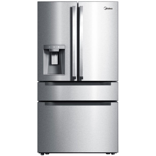 Midea 21.6 cu. ft. Counter-Depth 4-French Door Refrigerator MRQ22D7AST IMAGE 1