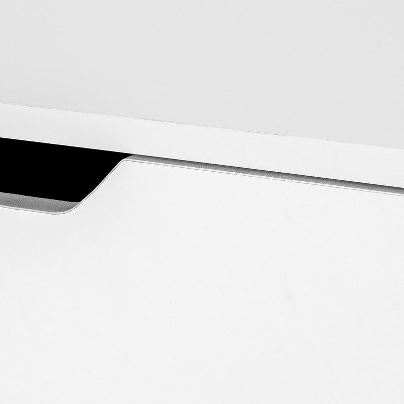 Monarch I 7554 Computer Desk - White/White Metal IMAGE 6