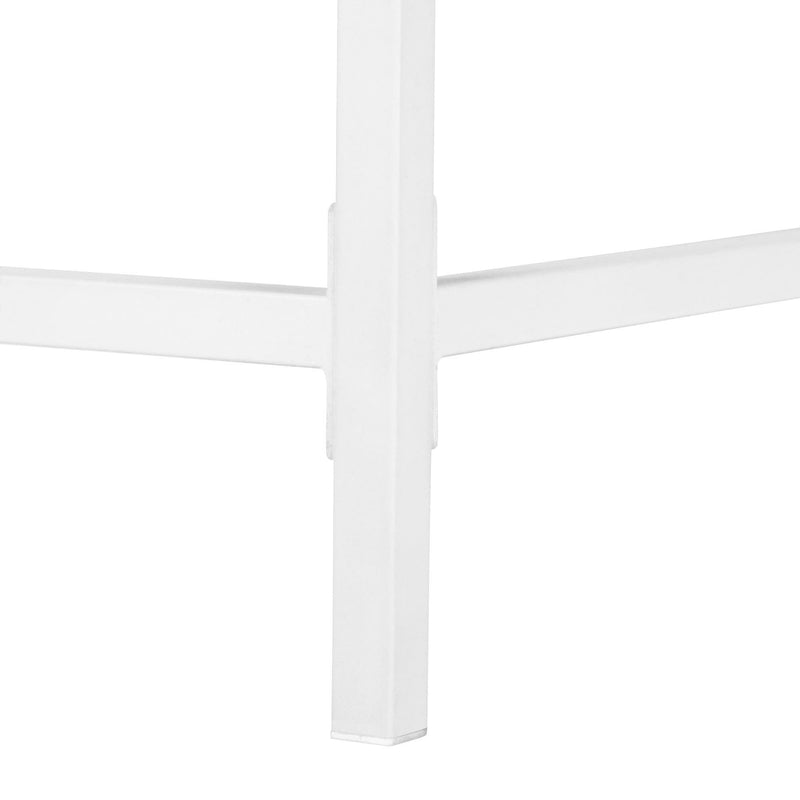 Monarch I 7554 Computer Desk - White/White Metal IMAGE 8