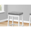 Monarch I 1263 Counter Stool - Grey/White IMAGE 3