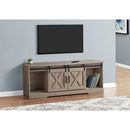 Monarch I 2746 60" TV Stand - Dark Taupe IMAGE 2