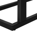 Monarch I 2853 Accent Table - Brown Reclaimed Wood-Look/Black Metal IMAGE 7