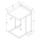 Monarch I 3632 Accent Table - Taupe Reclaimed Wood/Black Metal IMAGE 10