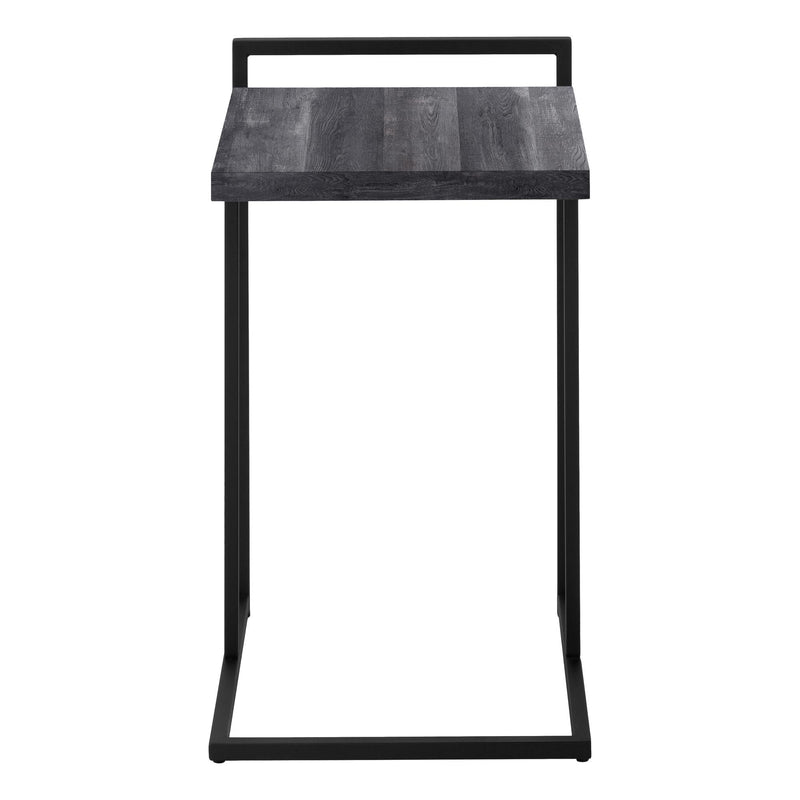 Monarch I 3633 Accent Table - Black Reclaimed Wood/Black Metal IMAGE 3