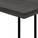 Monarch I 3634 Accent Table - Gray/Black Metal IMAGE 6