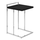 Monarch I 3640 Accent Table - Black/Chrome Metal IMAGE 1