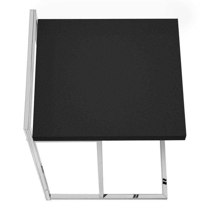 Monarch I 3640 Accent Table - Black/Chrome Metal IMAGE 5