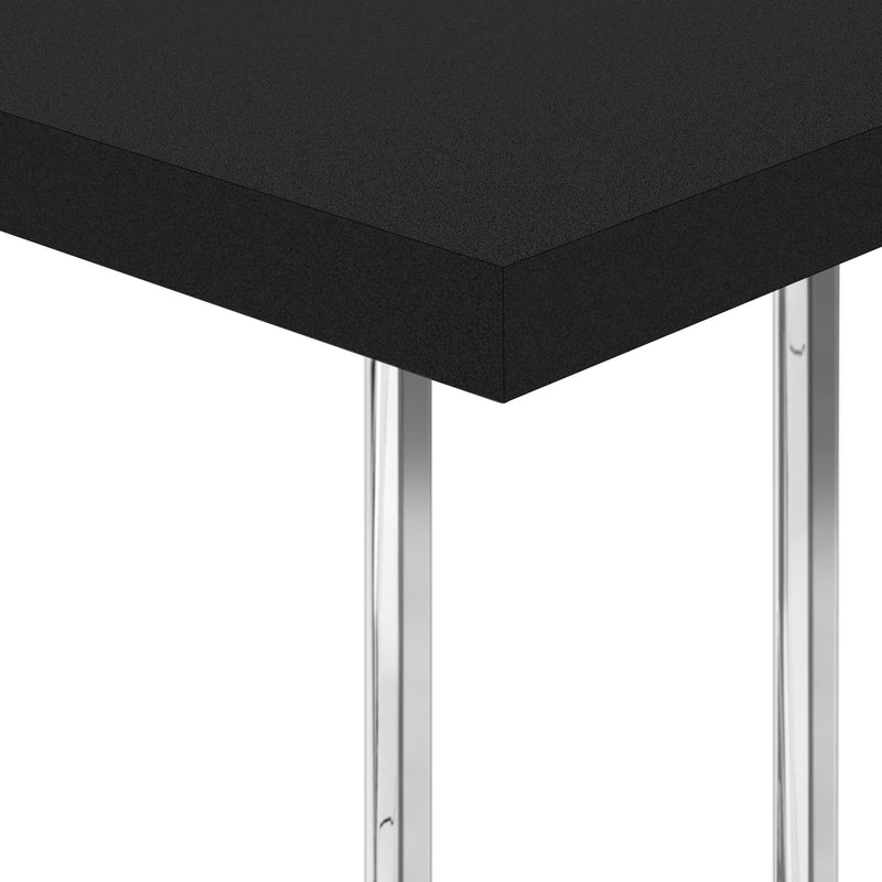 Monarch I 3640 Accent Table - Black/Chrome Metal IMAGE 6