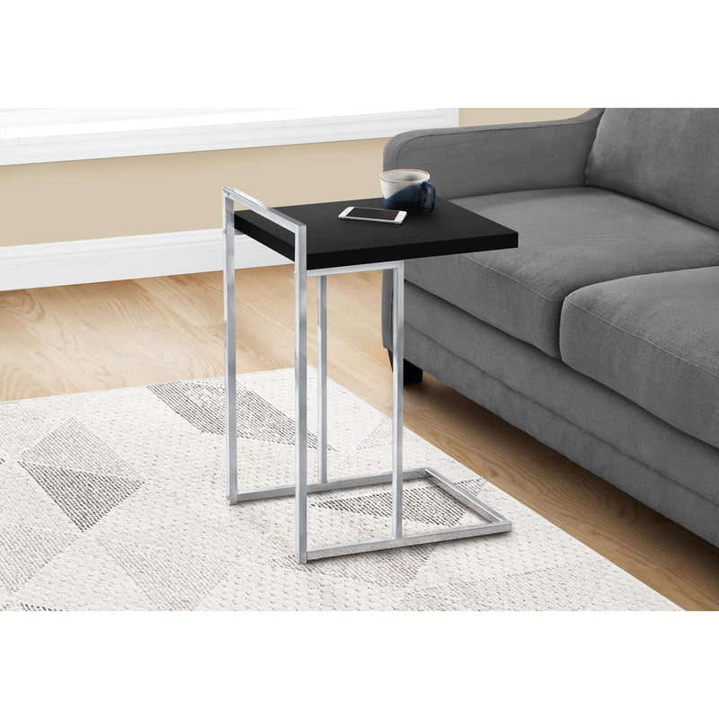 Monarch I 3640 Accent Table - Black/Chrome Metal IMAGE 8