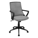 Monarch I 7297 Office Chair - Black/Dark Grey Fabric IMAGE 1