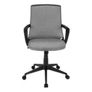 Monarch I 7297 Office Chair - Black/Dark Grey Fabric IMAGE 2