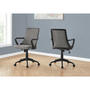 Monarch I 7297 Office Chair - Black/Dark Grey Fabric IMAGE 9