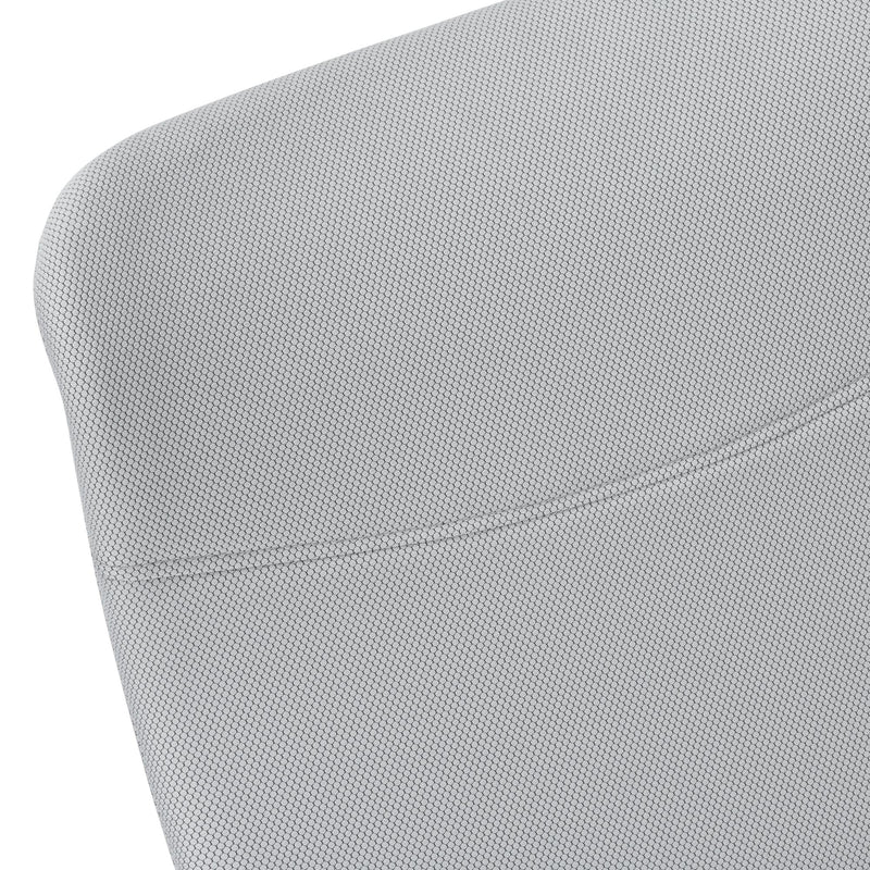 Monarch I 7324 Office Chair - White/Grey Fabric IMAGE 6