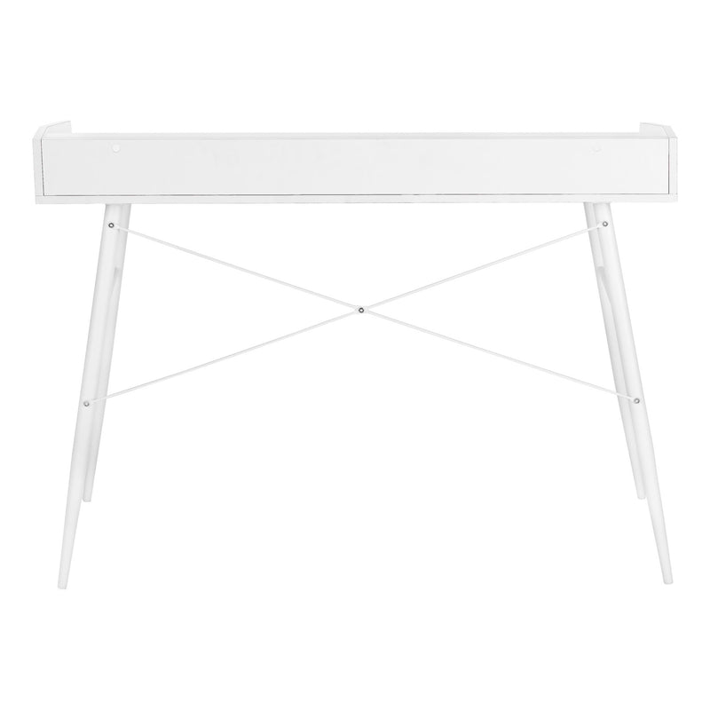 Monarch I 7535 Computer Desk - White/White Metal IMAGE 5