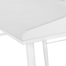 Monarch I 7535 Computer Desk - White/White Metal IMAGE 6